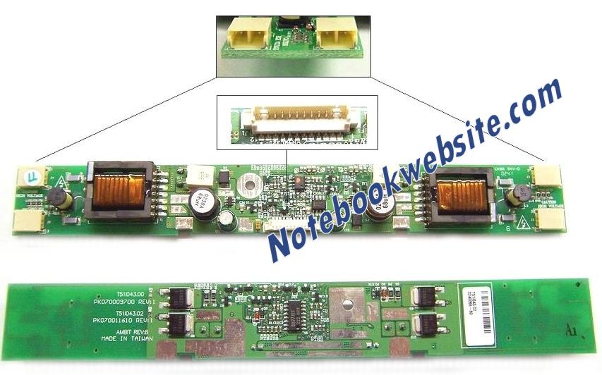 IR181 NEW DELL LCD Inverter T51I043.02 PK070011610 - Click Image to Close